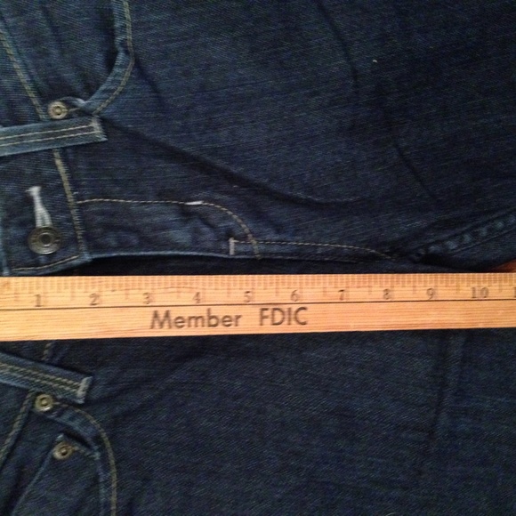 Levis Signature Size 4 Women bootcut 28 x 27 blue jeans stretch 5 pocket Western - Picture 4 of 8